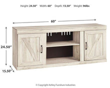 Load image into Gallery viewer, Bellaby 3-Piece Entertainment Center with Electric Fireplace
