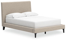 Load image into Gallery viewer, Cielden Upholstered Bed with Roll Slats
