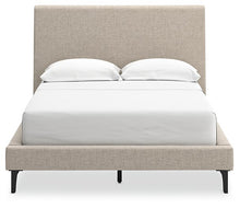 Load image into Gallery viewer, Cielden Upholstered Bed with Roll Slats
