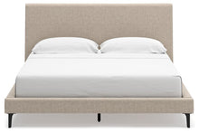 Load image into Gallery viewer, Cielden Upholstered Bed with Roll Slats
