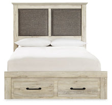 Load image into Gallery viewer, Cambeck Upholstered Panel Storage Bed
