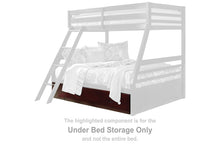 Load image into Gallery viewer, Halanton Youth Bunk Bed with 1 Large Storage Drawer
