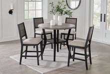 Load image into Gallery viewer, Corloda Counter Height Dining Table and 4 Barstools (Set of 5)
