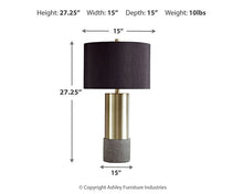 Load image into Gallery viewer, Jacek Table Lamp (Set of 2)
