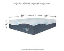 Load image into Gallery viewer, Millennium Luxury Plush Gel Latex Hybrid Mattress and Base Set
