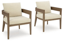 Load image into Gallery viewer, Serene Bay Outdoor Dining Arm Chair with Cushion (Set of 2) image
