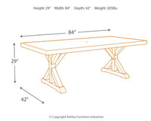 Load image into Gallery viewer, Beachcroft Dining Table with Umbrella Option
