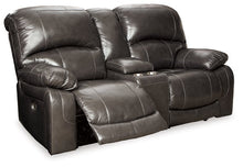 Load image into Gallery viewer, Hallstrung Power Reclining Loveseat with Console
