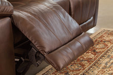Load image into Gallery viewer, Edmar Power Reclining Loveseat with Console
