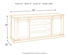 Load image into Gallery viewer, Budmore 70&quot; TV Stand

